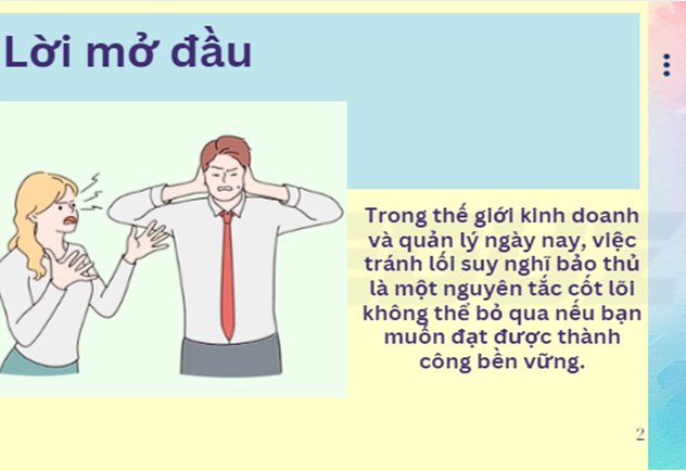 1. Lời mở đầu